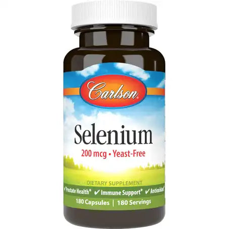 Carlson Selenium 200 mcg 180 Capsules