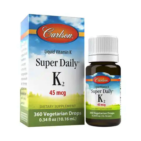 Carlson Super Daily Vitamin K2 45 mcg 10.16 ml Liquid