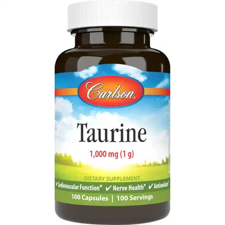 Carlson Taurine 1 g - 100 Capsules