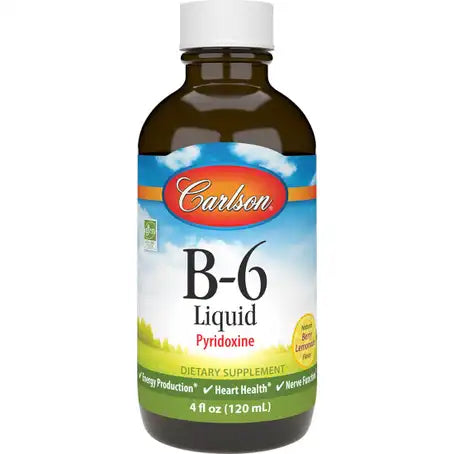 Carlson Vitamin B-6 120 ml Berry Lemonade