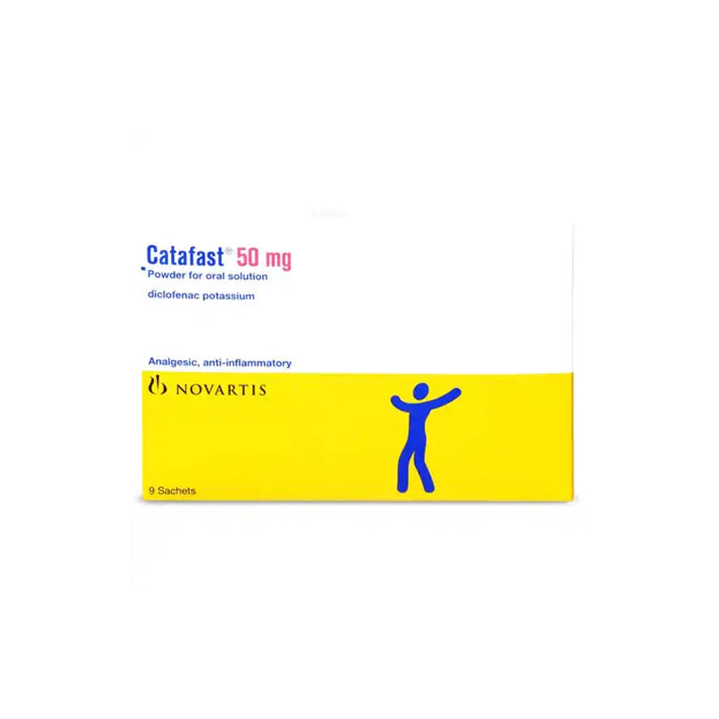 Catafast 50 mg Sachet 9 Pcs