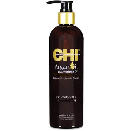 CHI Conditioner with Moringa + Argan Oil (340 ml)