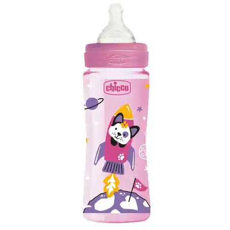 Chicco Bottle WB PP GRL Fast Flow 330 ml