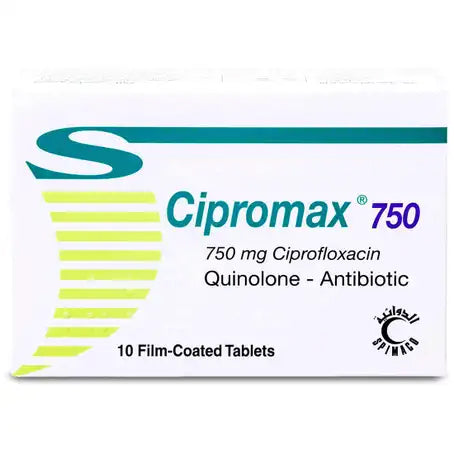 Cipromax 750 mg Tablet 10Pcs