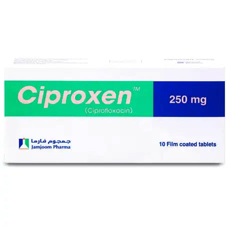 Ciproxen 250 mg Tablet 10 pcs