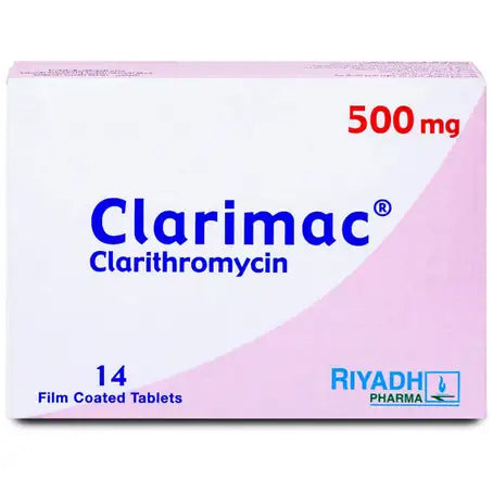 Clarimac 500 mg Tablet 14 Pcs