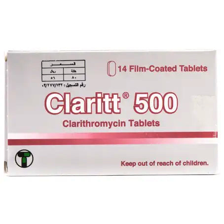 Claritt 500 mg Tablet 14 Pcs