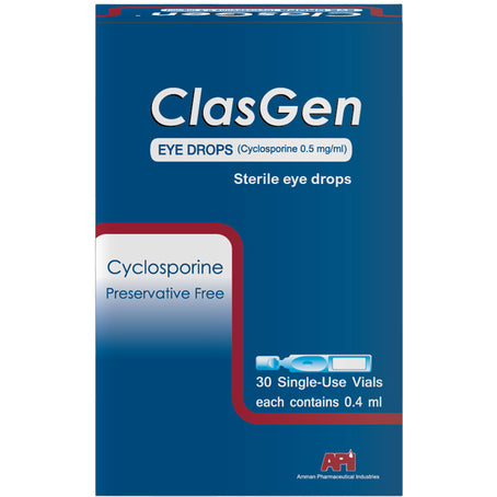 Clasgen 0.5 Mg by Ml Eye Drop 30 Pcs 0.4 Ml