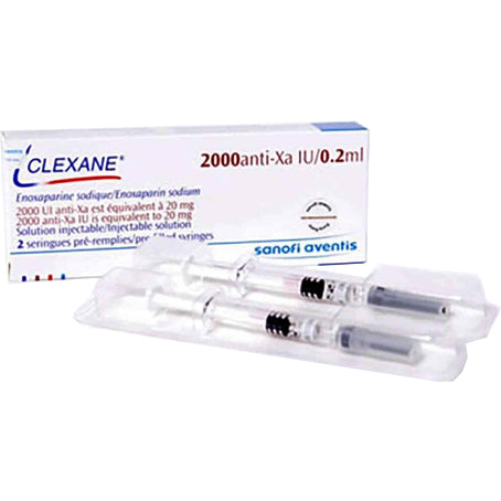 Clexane 2000 IU/0.2 ml Pre-Filled Syringe