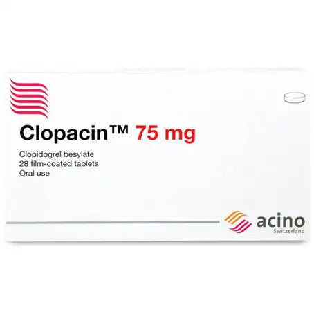 Clopacin 75 Mg 28 Pcs Tablets