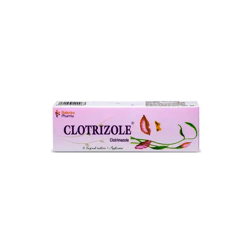 Clotrizole 0.1 gm Vaginal Tablet 6pcs