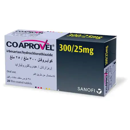 Co-Aprovel 300 by 25 mg Tablets