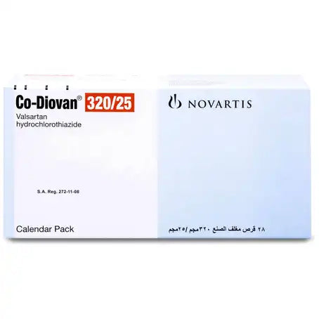 Co-Diovan 320/25 mg Tablet 28 Pcs