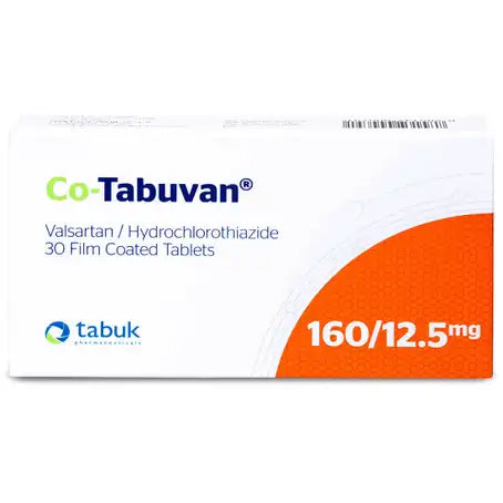 Co-Tabuvan 160 by12.5mg Tablets 30 Pcs