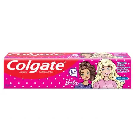 Colgate Kids Fluoride Toothpaste 6+ Barbie 50 ml