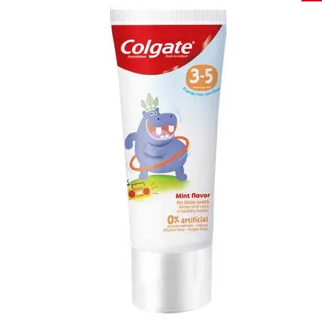 Colgate Kids Toothpaste 0% Artificial 3-5 Years 60 ml