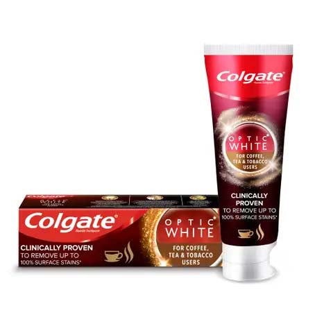 Colgate Optic White Toothpaste for Coffee Users (75 ml)