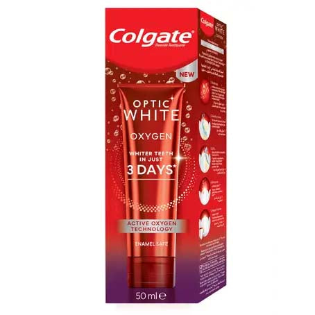 Colgate Optic White Oxygen Toothpaste 50 ml