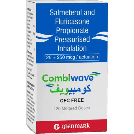 Combiwave 250/25 Mcg Inhaler 120 Dose