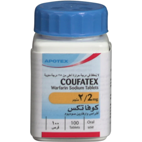 Coufatex 2 mg 100 Tablets