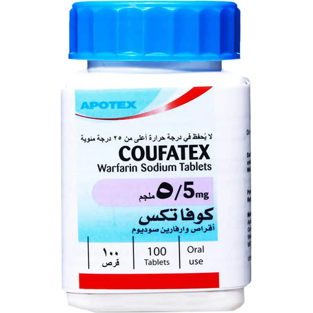 Coufatex 5 mg Tablets 100 Pcs