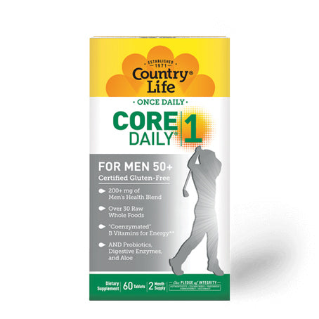 Country Life Core Daily-1 for Men 50+ - 60 Tablets