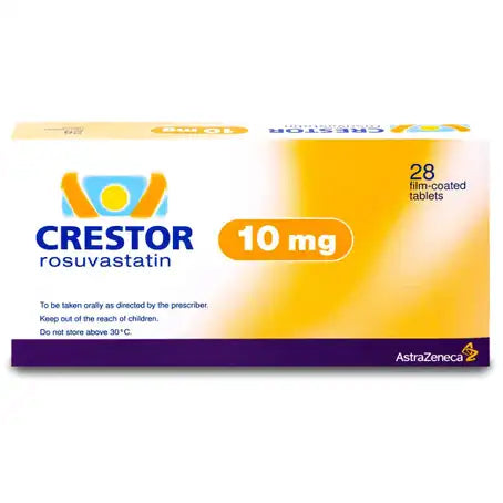 Crestor 10 mg Tablet 28 Pcs