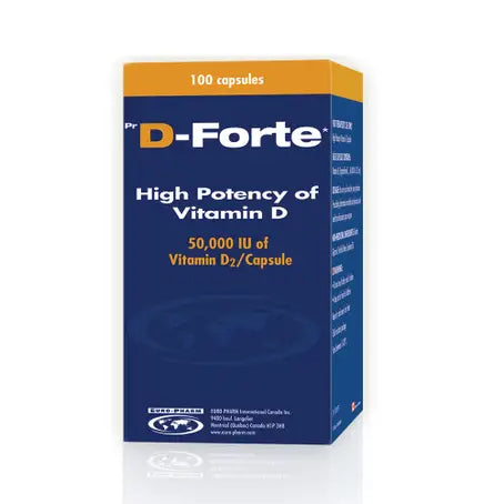 D-Forte D2 50000 Iu Ergocalciferol 12 Capsules