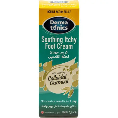 Dermatonics Soothing Itchy Foot Cream - 60 ml