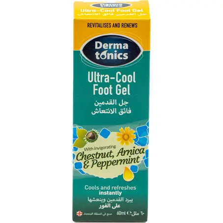 Dermatonics Ultra-Cool Foot Gel - 60 ml