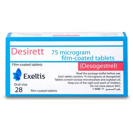 Desirett 0.075 mg Tablet 28 Pcs