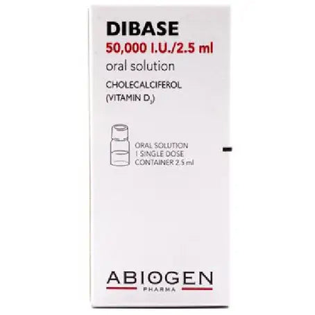 Dibase 50,000 Iu 2.5 Ml Oral Solution 2.5Ml