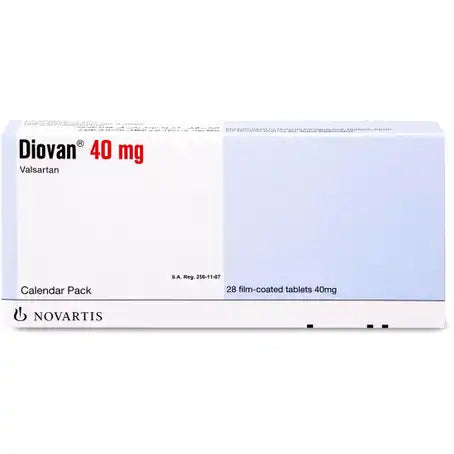 Diovan 40 mg Tablet 28 Pcs