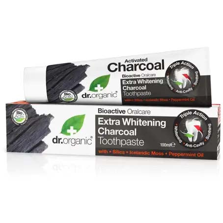 Dr Organic Charcoal Toothpaste 100 ml