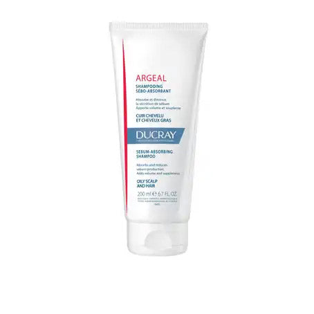 Ducray Argeal Sebum-Absorbing Shampoo for Frequent Use (200ml)