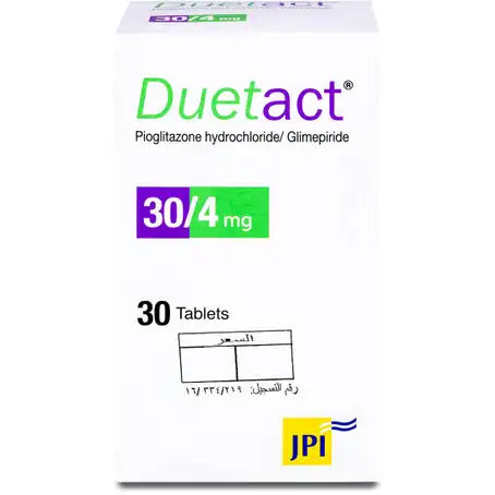 Duetact 30  by 4 mg 30 Tablets