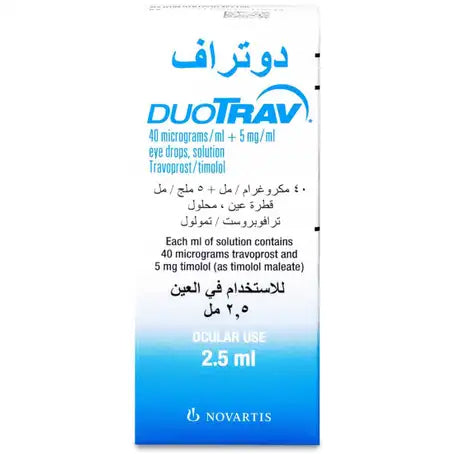 Duotrav Eye Drop 2.5 ml