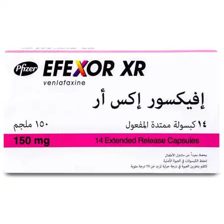 Efexor-XR 150 mg Capsule 14 Pcs