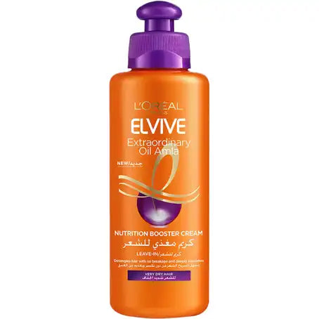 Elvive Leave-In Cream Nutrition Booster with Amla Oil - 200 ml