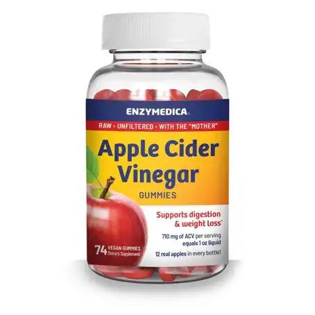 Enzymedica Apple Cider Vinegar - 74 Gummies