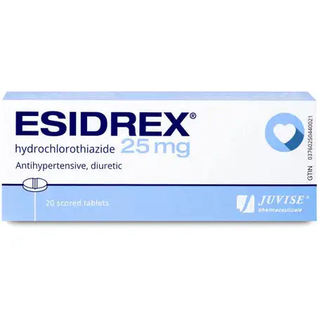 Esidrex 25 mg Tablet 20 Pcs