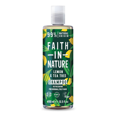 Faith In Nature Shampoo Lemon & Tea Tree 400ml