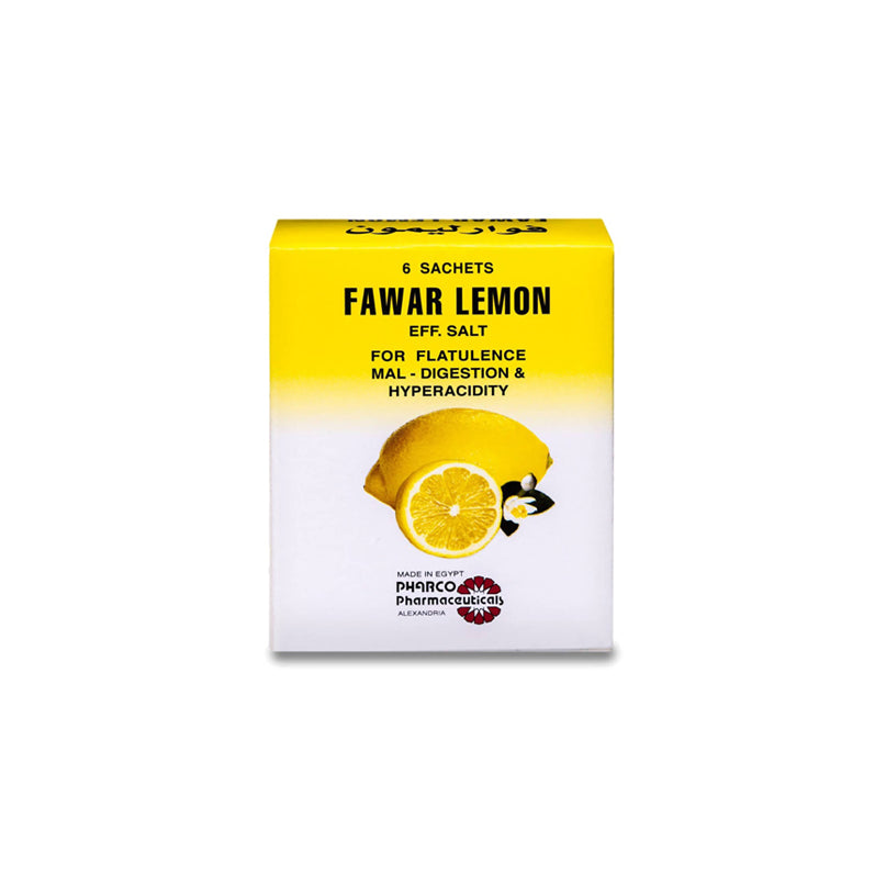 Fawar Lemon Effervescent Sachets 6 Pcs