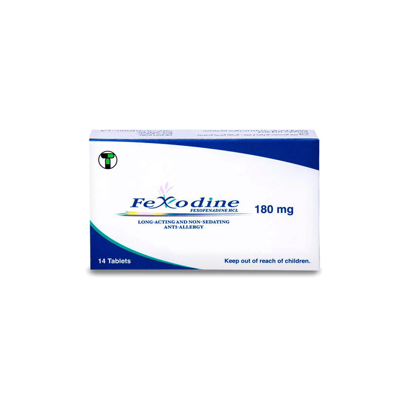 Fexodine Tablet 180 mg 14 Pcs