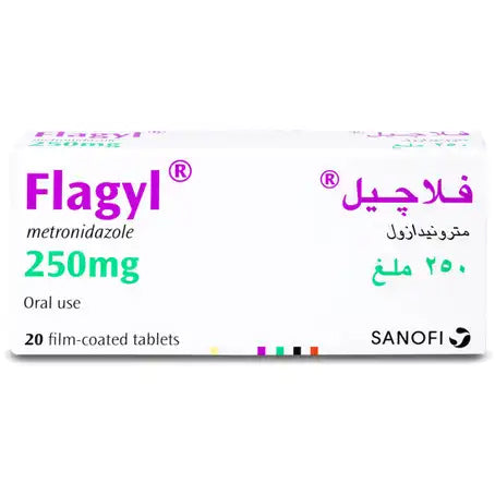 Flagyl 250 mg Tablet 20 Pcs