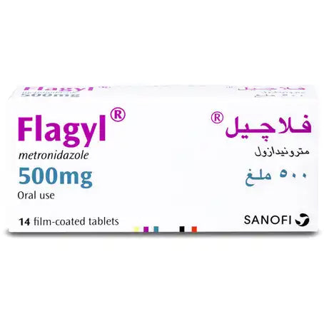 Flagyl 500 mg Tablet 14 Pcs