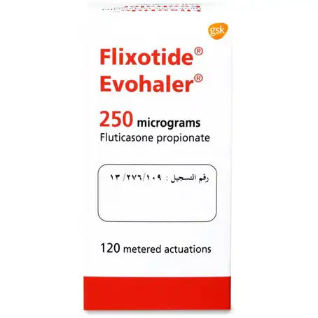 Flixotide 250 Mcg Evohaler 120 Doses