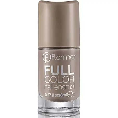 Flormar Full Color Nail Enamel - Shade FC07 (Gray)