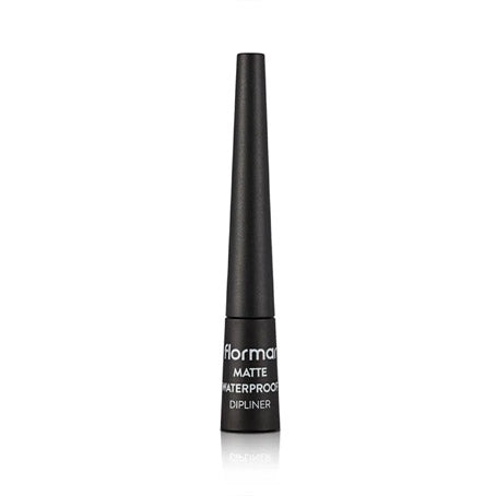 Flormar Matte Waterproof Dipliner - Black