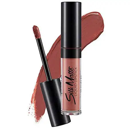 Flormar Silk Matte Liquid Lipstick - Fall Rose 02